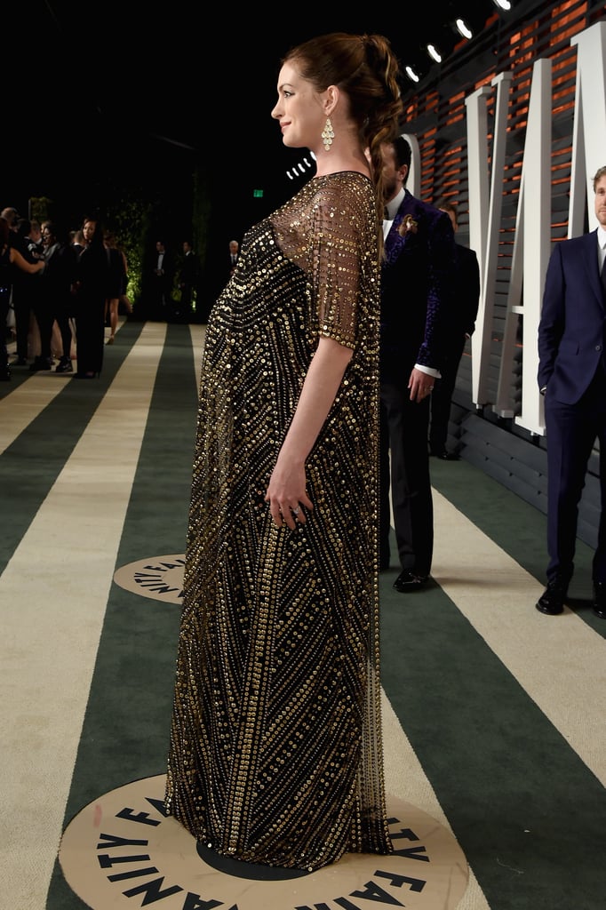 Anne Hathaway at Vanity Fair Oscars Party 2016