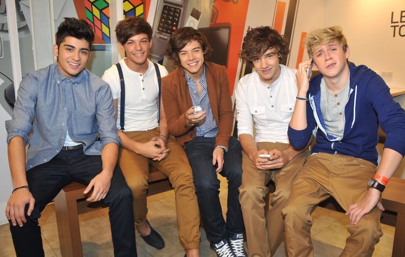 One Direction at the Launch of Nokia Handsets in London in 2011