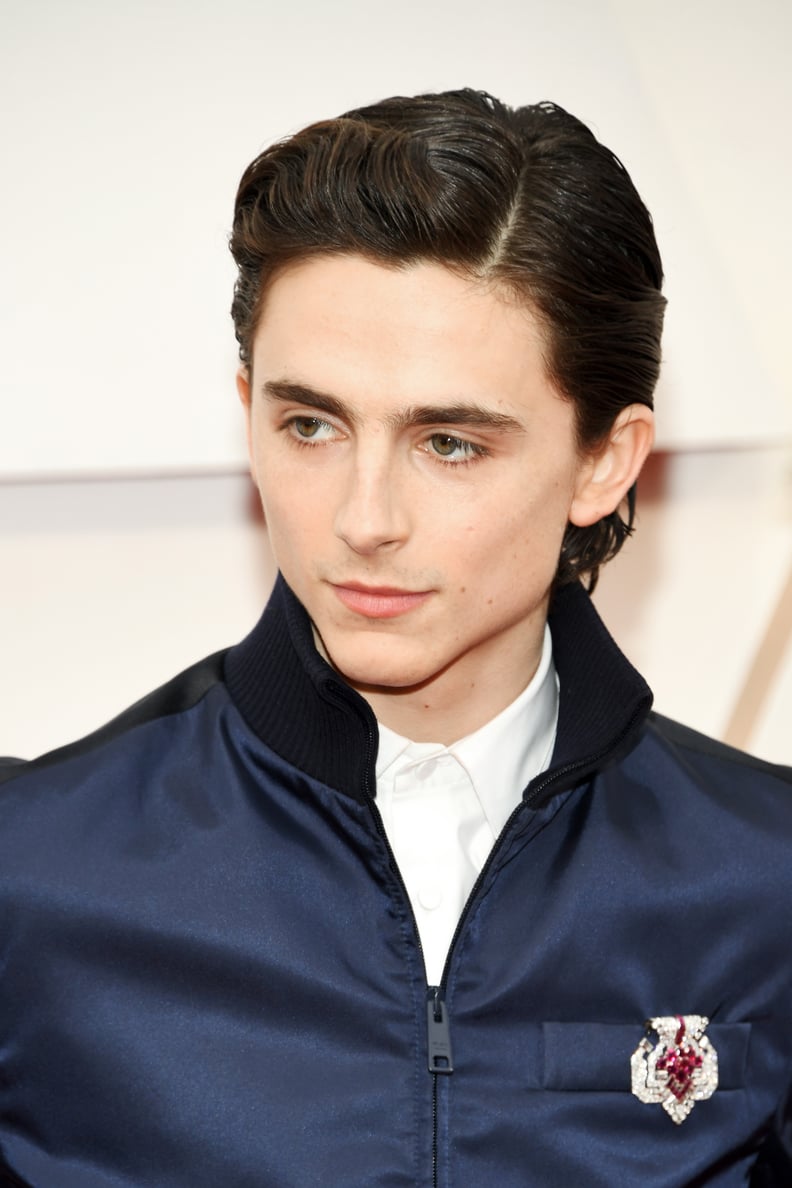 Timothée Chalamet at the Oscars 2020