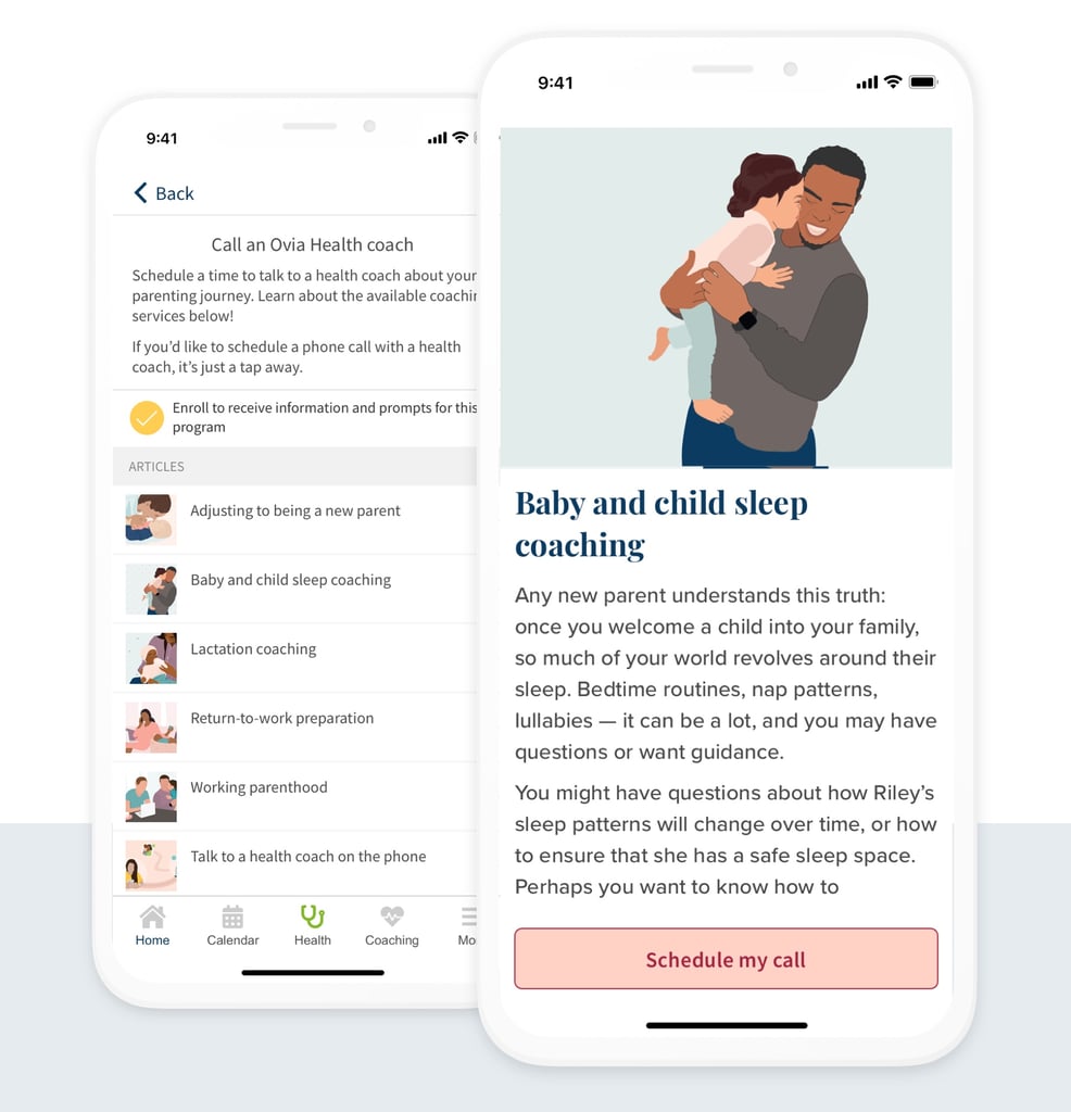Best Pregnancy Apps For Tracking Ovia Best Pregnancy Apps POPSUGAR Family Photo 2