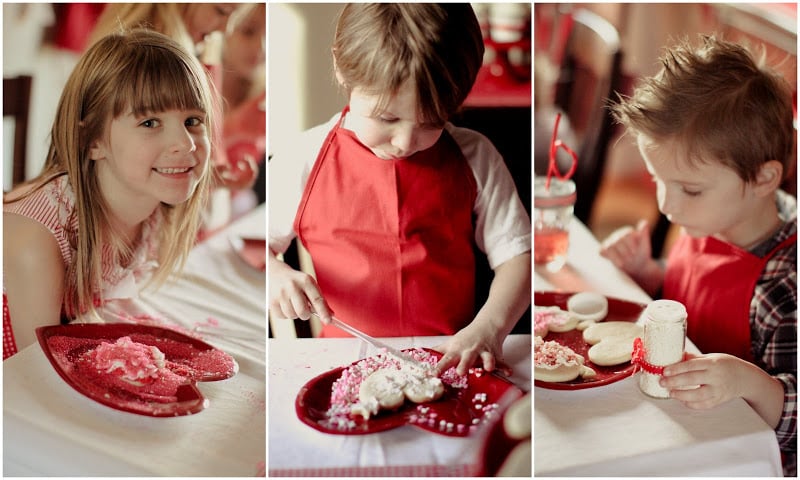 Both boys and girls used their imaginations (with the help of sprinkles and icing) to decorate their cookies.  
Source: Jenny Cookies