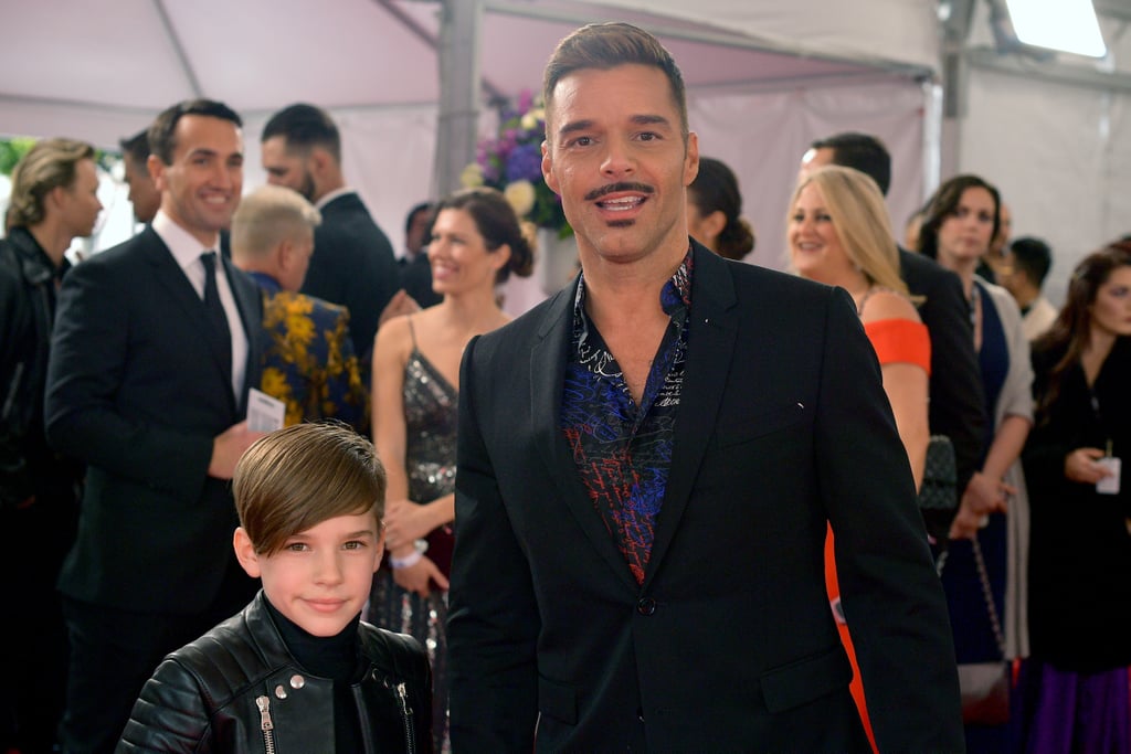 Ricky Martin and His Son at the 2019 Grammys