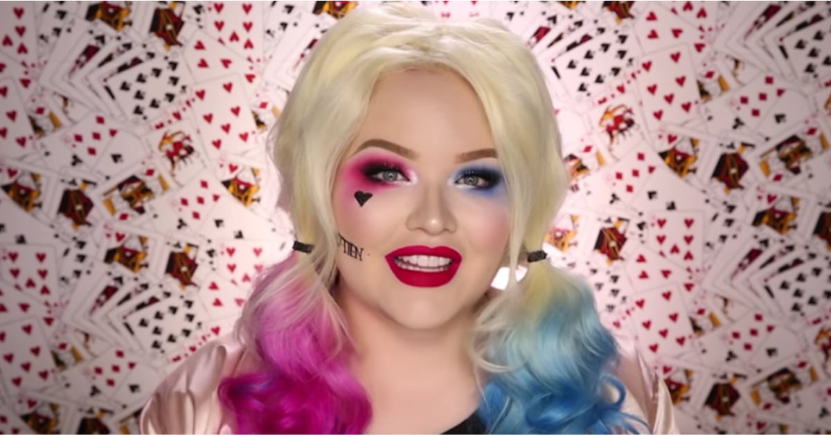 Harley Quinn Makeup Tutorial From Nikkietutorials Popsugar