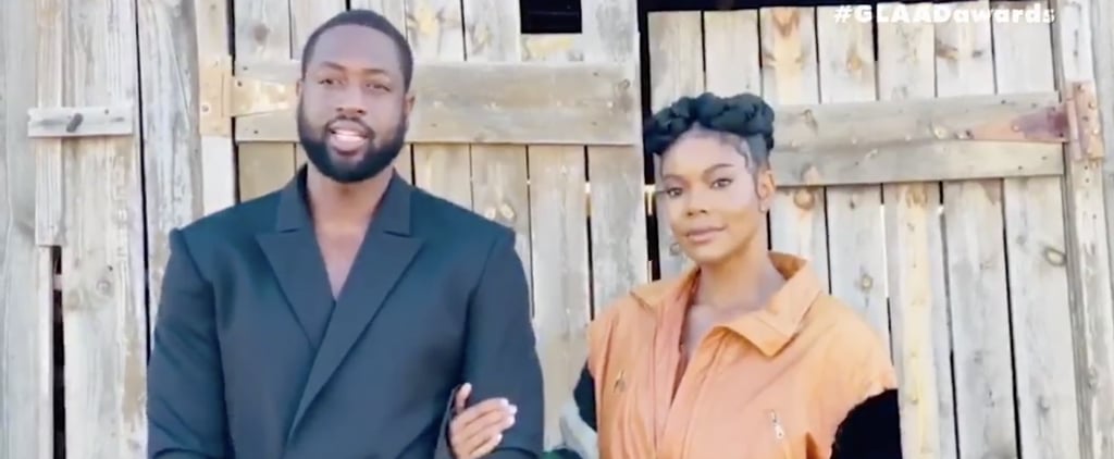 Dwyane Wade and Gabrielle Union Praise Zaya at GLAAD Awards