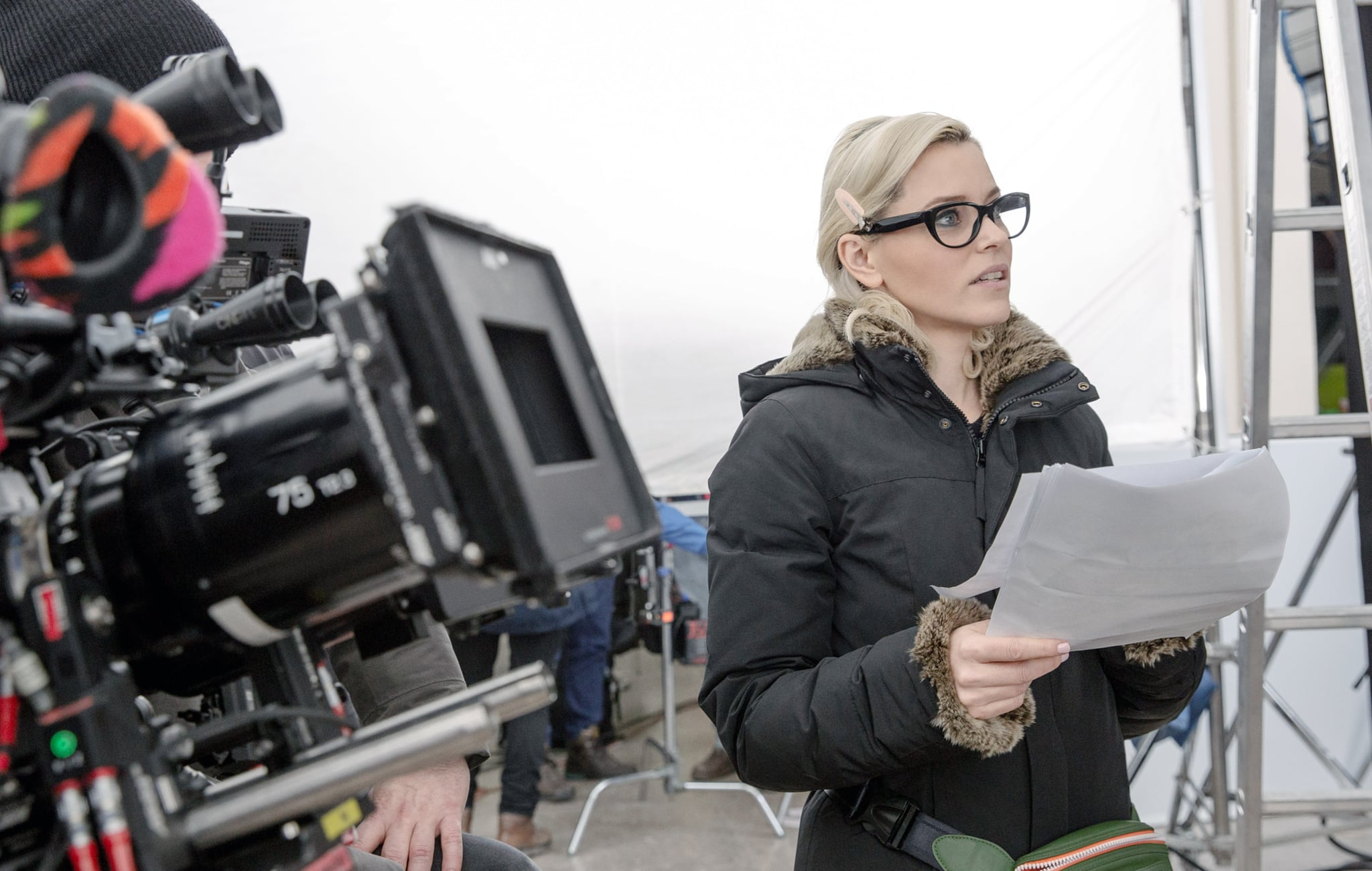 CHARLIE'S ANGELS, director Elizabeth Banks, on set, 2019. ph: Chiabella James /  Columbia / courtesy Everett Collection