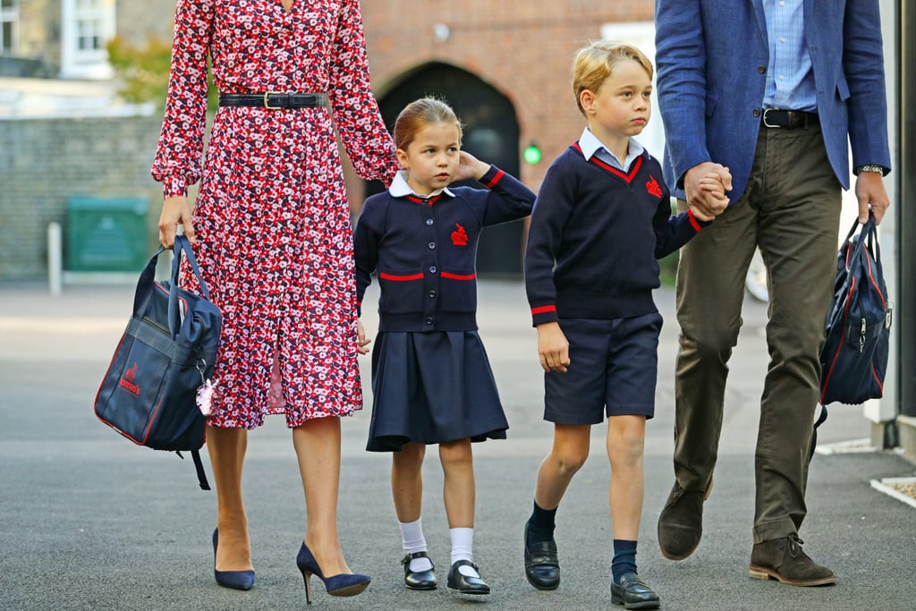 Princess Charlotte's First Day of School Pictures