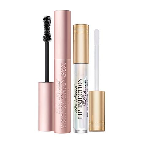 Too Faced Better Than Sex Mascara & Lip Injection Extreme Lip Plumper