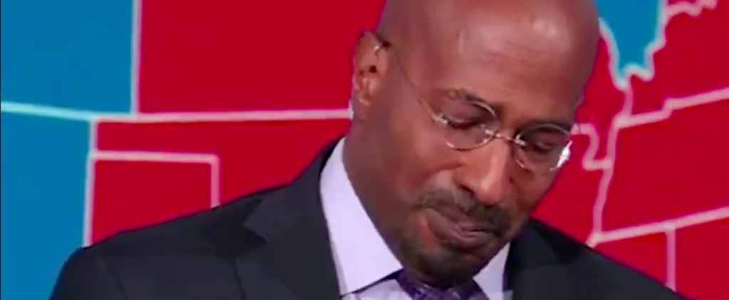 Van Jones Has Emotional On-Air Reaction to Biden's 2020 Win