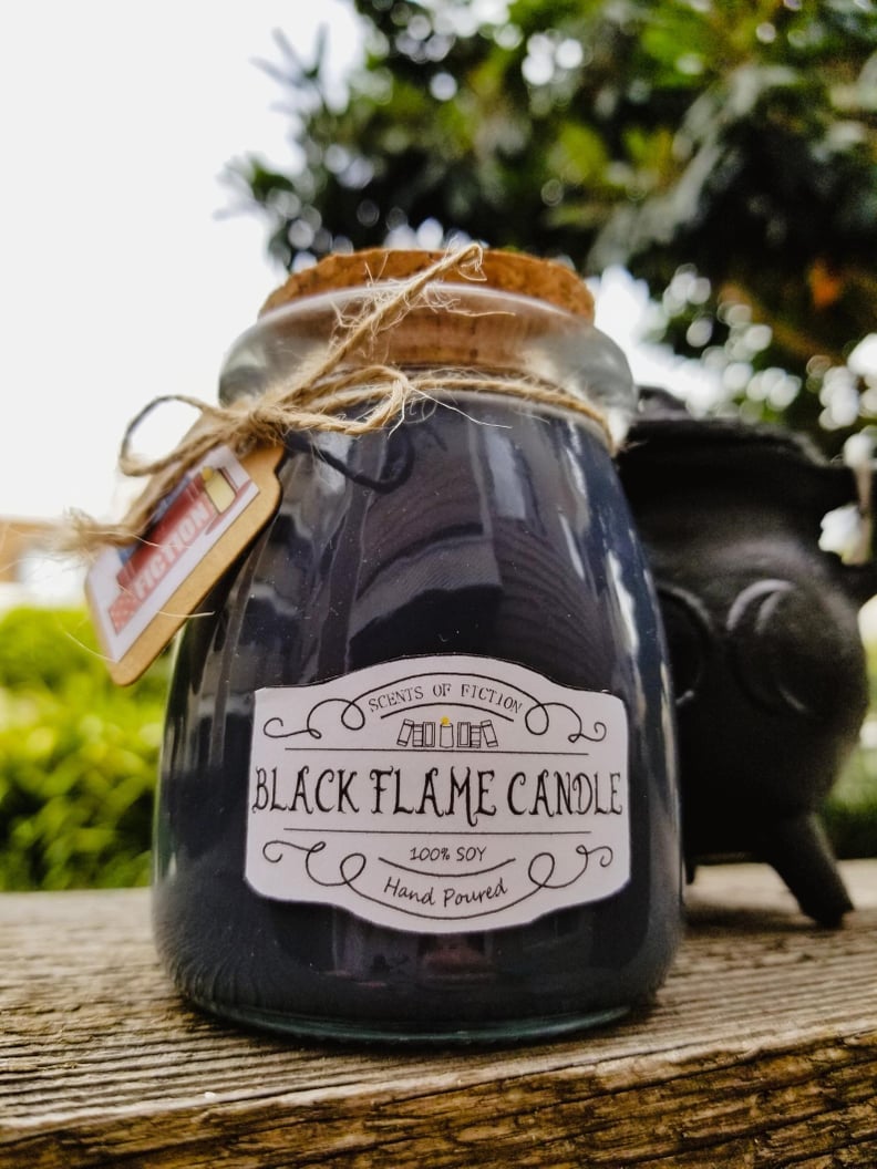 Black Flame Candle / Hocus Pocus-Inspired Halloween Fall Scent