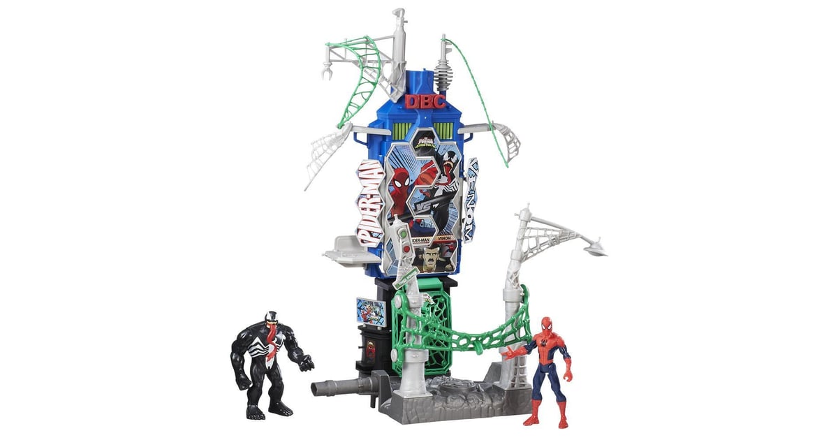 Spiderman Marvel  City Showdown Play Set Good Christmas Gifts For Kids POPSUGAR Family