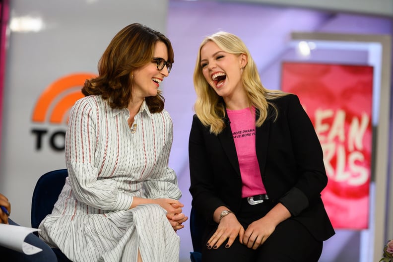 TODAY -- Pictured: Tina Fey and Renee Rapp on Tuesday, May 28, 2019 -- (Photo by: Nathan Congleton/NBC)