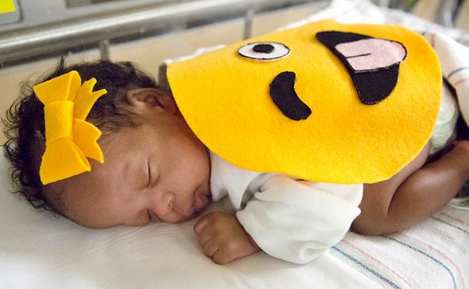 NICU Babies in Halloween Costumes 2016
