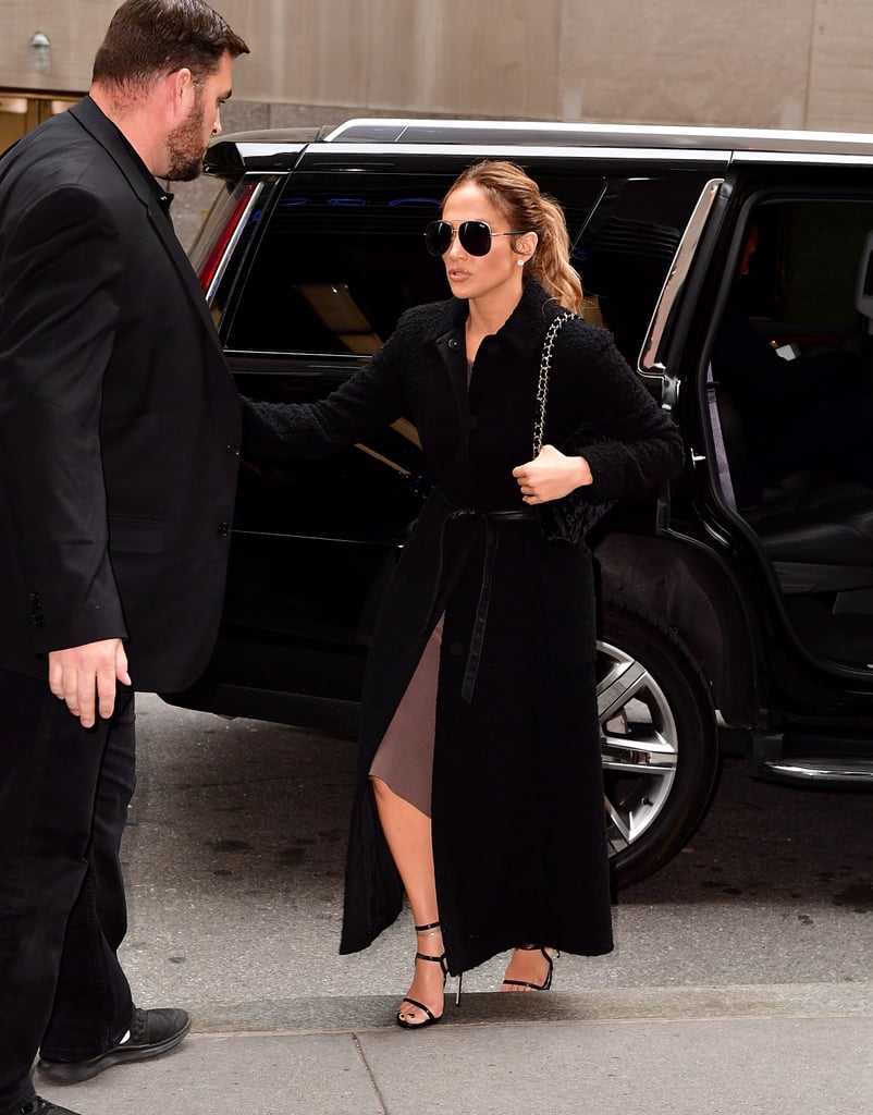 Jennifer Lopez and Alex Rodriguez Wearing All Black 2017 | POPSUGAR Latina