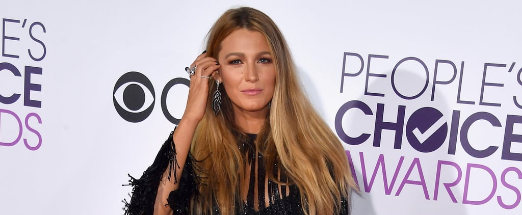 Blake Lively Hair and Makeup at People's Choice Awards 2017