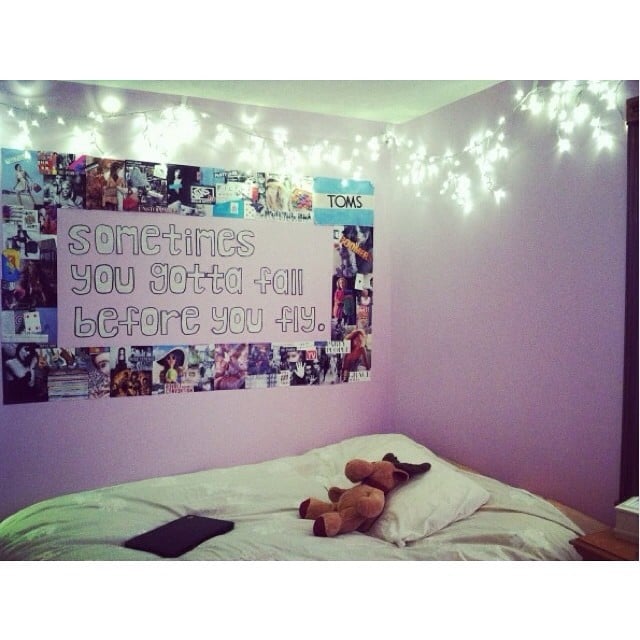 Writing on the Wall Teen Bedroom Inspiration POPSUGAR Family Photo 6