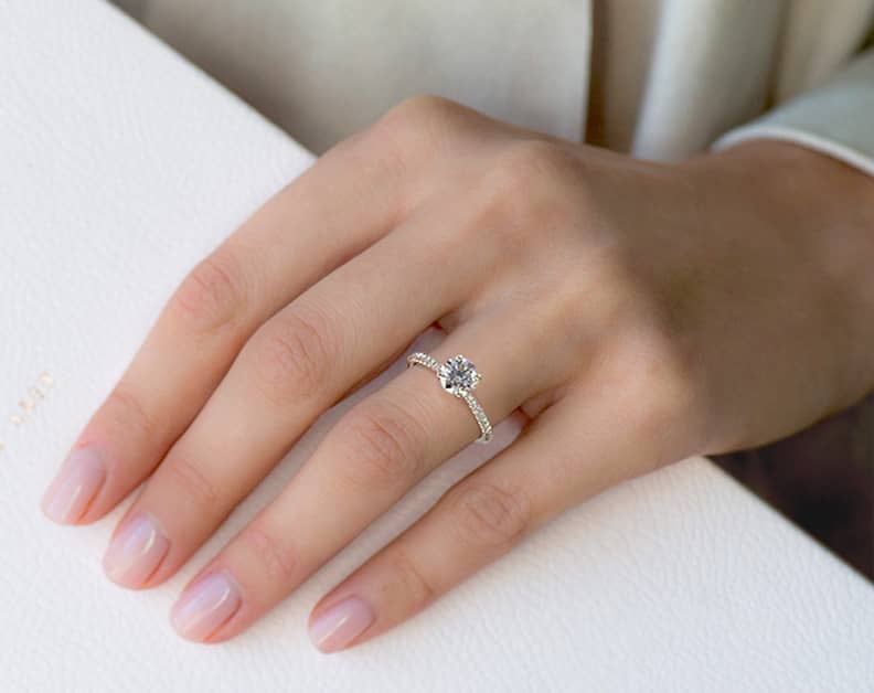 Brittany snow engagement ring deals