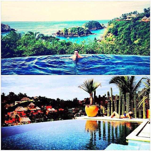 Celebrities: Take Stunning Shots of Infinity Pools
