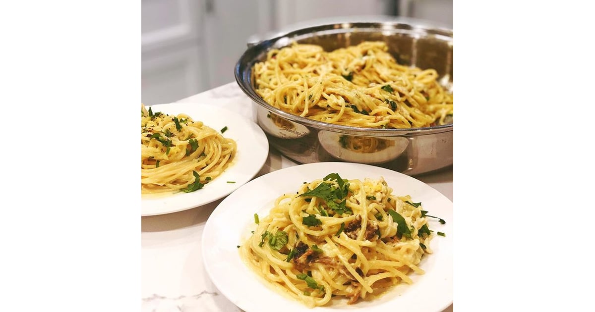 Chicken Carbonara Giada's Best Pasta Recipes POPSUGAR Food Photo 14