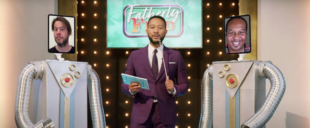 Watch John Legend Play "Fatherly Feud" With Anthony Anderson, Patton Oswalt, and More Celeb Dads