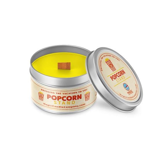 Disney Popcorn Stand-Inspired Candle