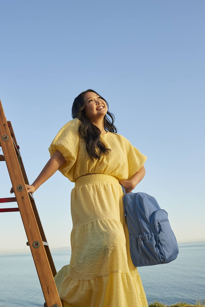Lana Condor's Vera Bradley Utility Backpacks Are Beyond Cute