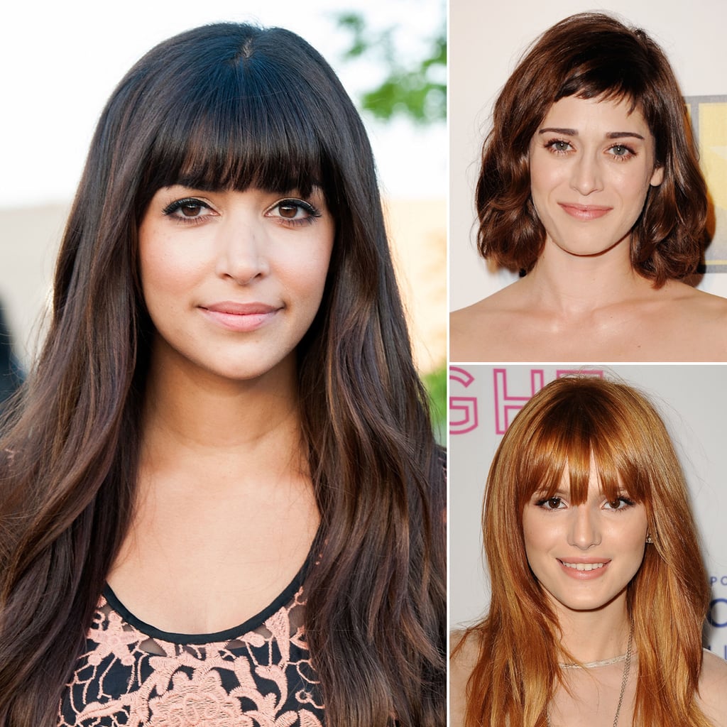 Celebrity Fringe Hairstyles For Spring Popsugar Beauty Uk