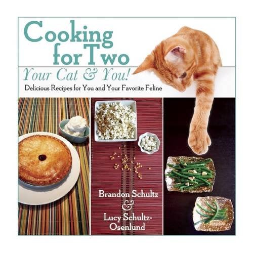 We just got our own copy of Cooking For Two: Your Cat & You ($17), and we can't wait to try some of these recipes. Stay tuned, because we'll definitely share!