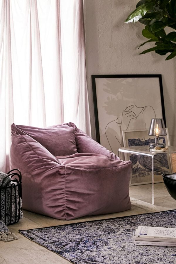 Small Cooper Velvet Lounge Chair