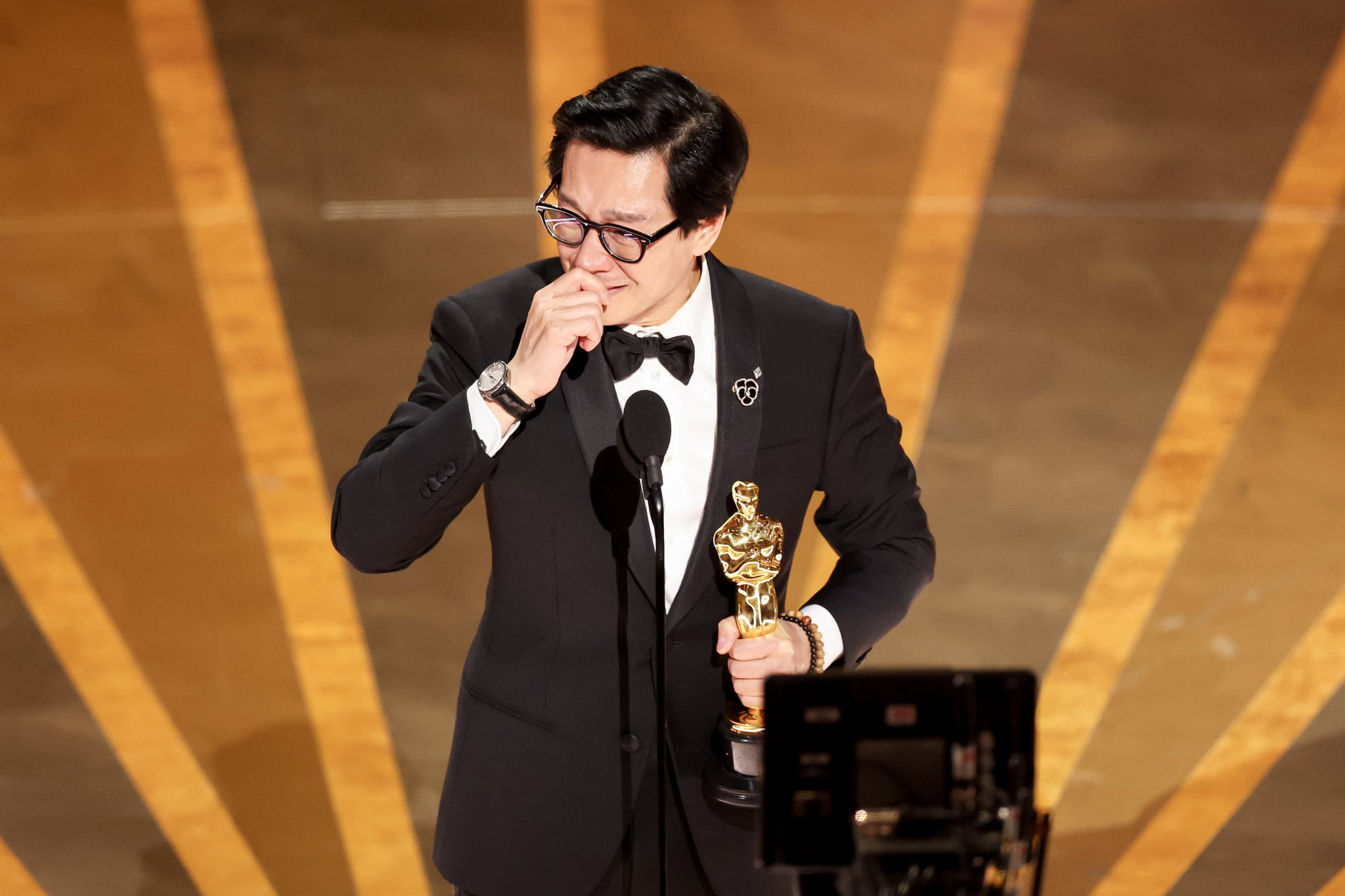 Ke Huy Quan at the 95th Annual Academy Awards held at Dolby Theatre on March 12, 2023 in Los Angeles, California. (Photo by Rich Polk/Variety via Getty Images)