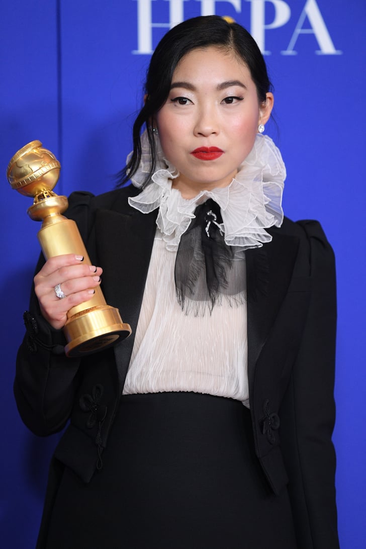 Awkwafina's Speech at the 2020 Golden Globes Video | POPSUGAR