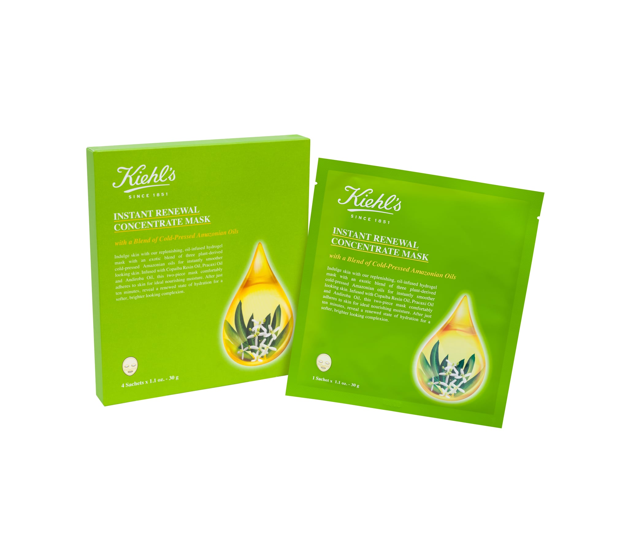 Kiehl's Launches Sheet Masks POPSUGAR Beauty