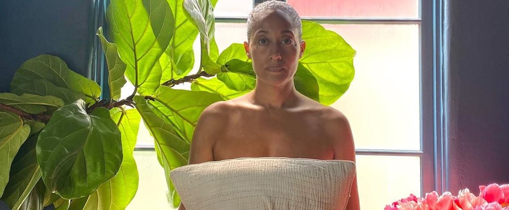 Tracee Ellis Ross Doing the Pillow Challenge on Instagram