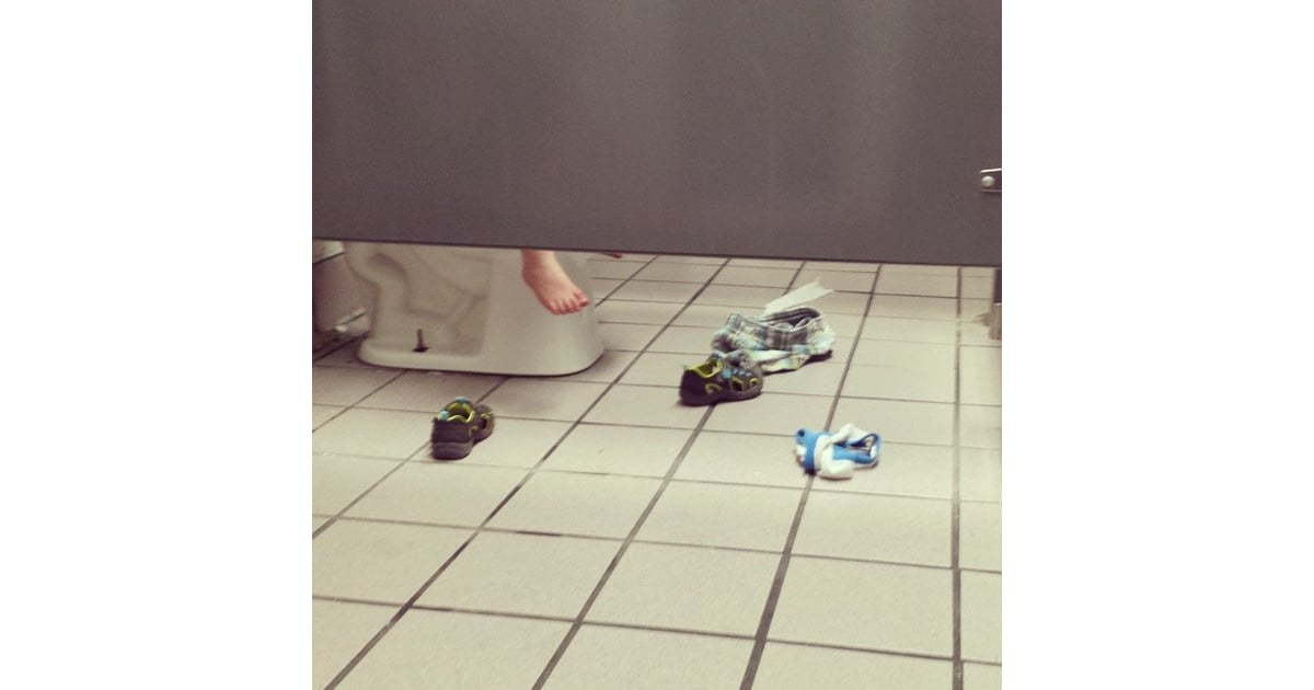 When Going To The Bathroom Means Taking Off Every Piece Of Clothing 31 Mom Moments We Can All Relate To Popsugar Family Photo 12