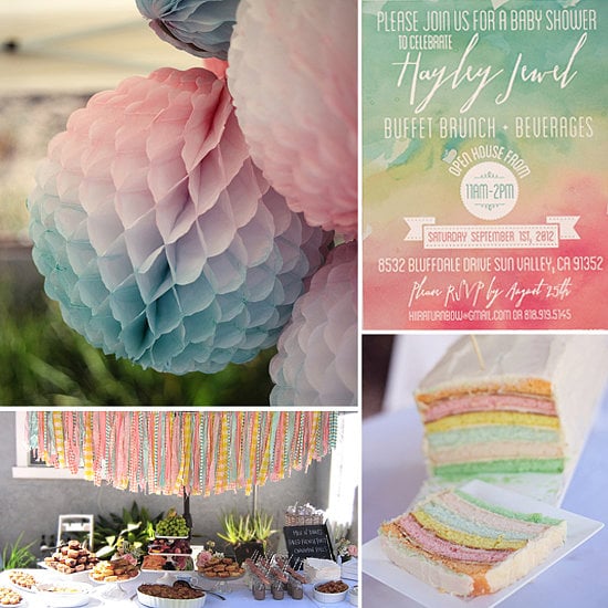 A Dreamy Watercolor-Inspired Baby Shower