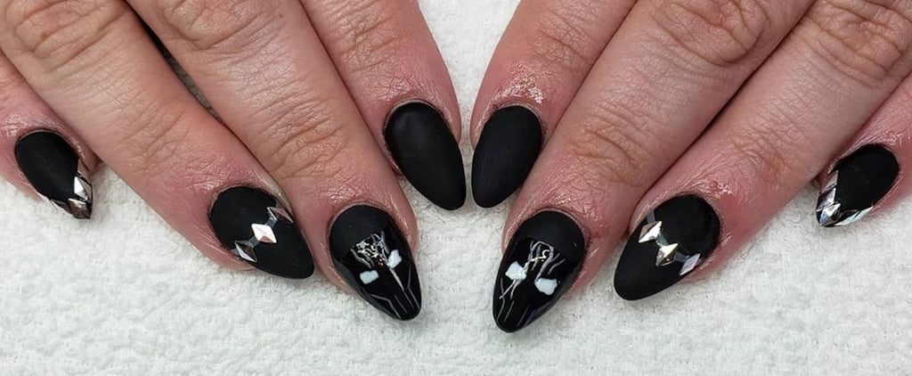 Black Panther Nail-Art Tributes and Photos