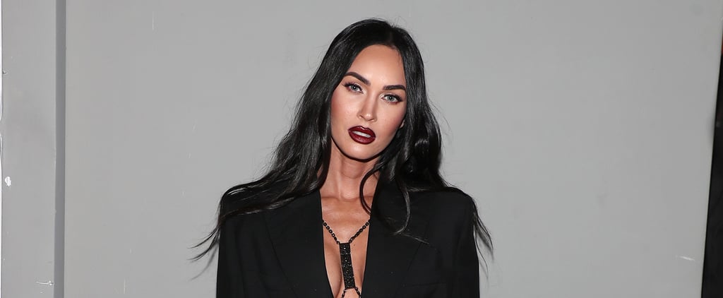 Megan Fox's Sexy Cropped Cardigan Is Practically a Bra Top