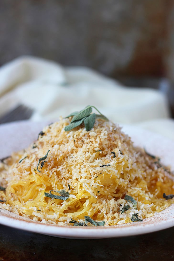 Pumpkin Spaghetti Squash Carbonara