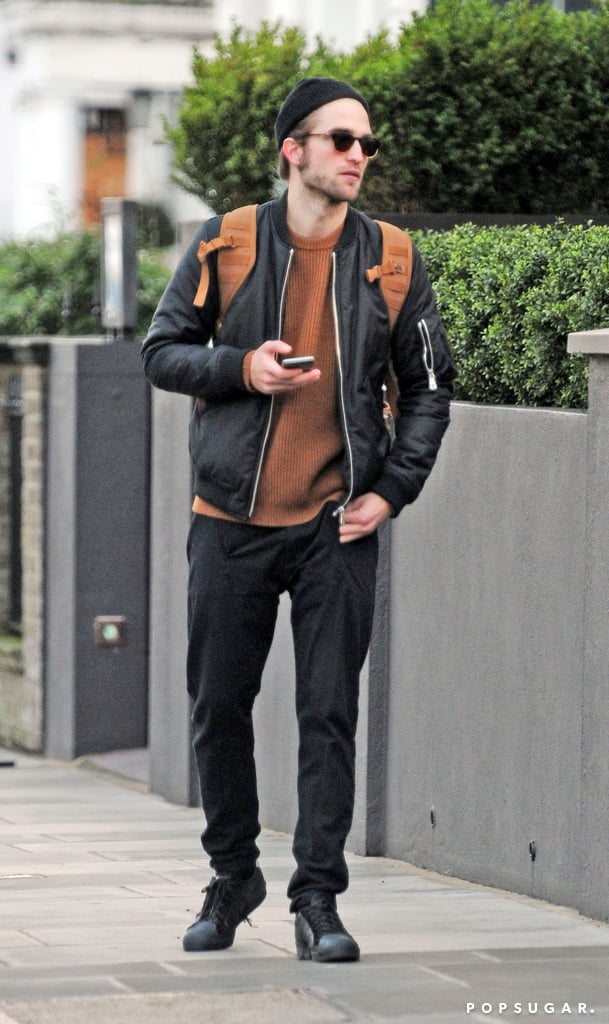 Robert Pattinson and FKA Twigs Walking in London