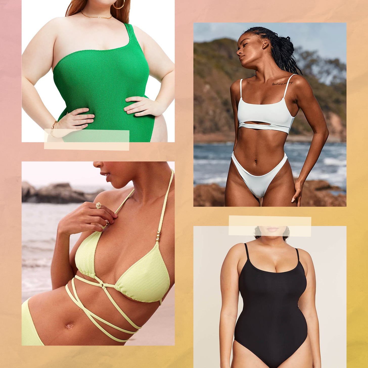 Met bloed bevlekt Optimaal Alternatief voorstel Best Swimsuits by Body Type | 2023 Guide | POPSUGAR Fashion