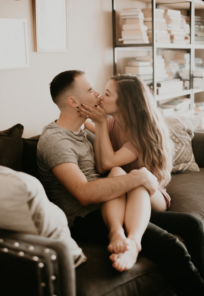Champagne and Candy Engagement Shoot