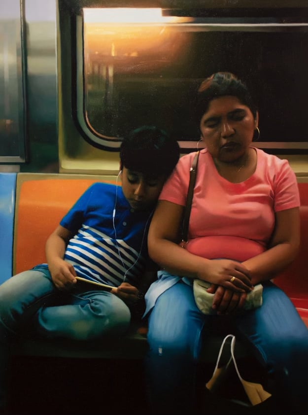 Devon Rodriguez Draws People on the Subway | TikTok Videos