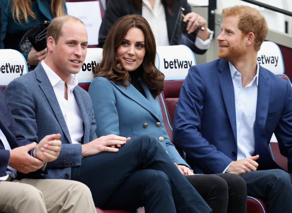 Prince William and Kate Middleton at Coach Core Graduation