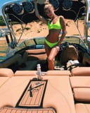 Hailey Baldwin Has a Thing For This Neon Bikini, and It's So Obvious Why