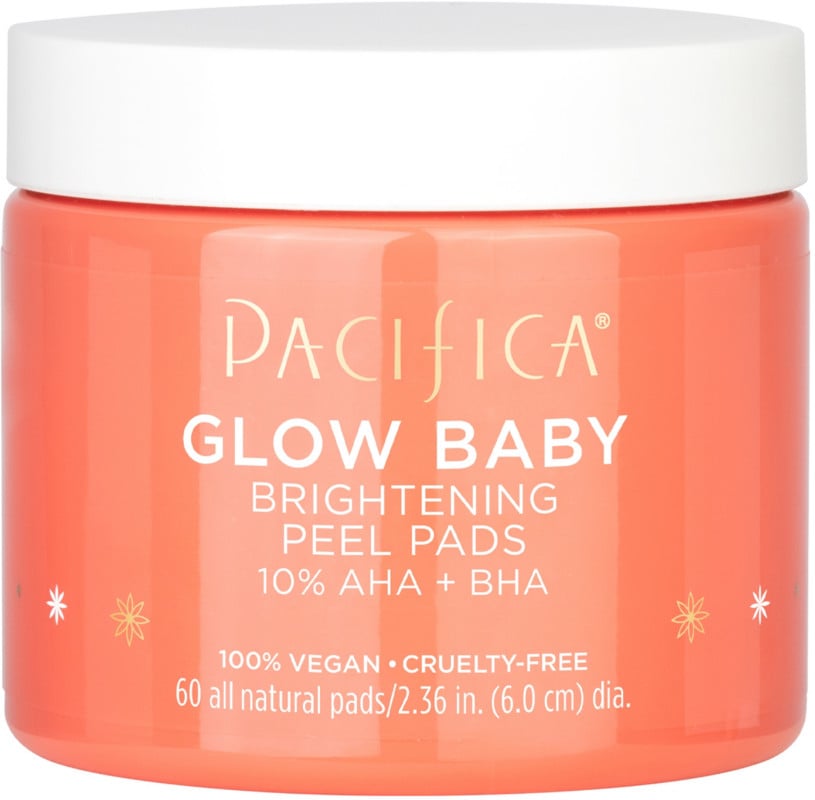 Pacifica Glow Baby Brightening Peel Pads 10% AHA + BHA