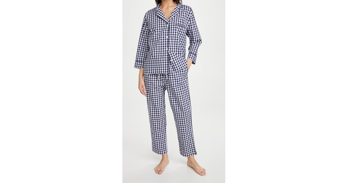 A Lightweight Pant Pajama Set Sleepy Jones Marina Pajama Set Best