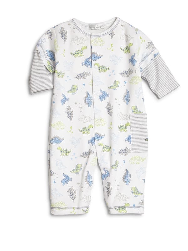 Dynamic Dinosaur Knit Coverall
