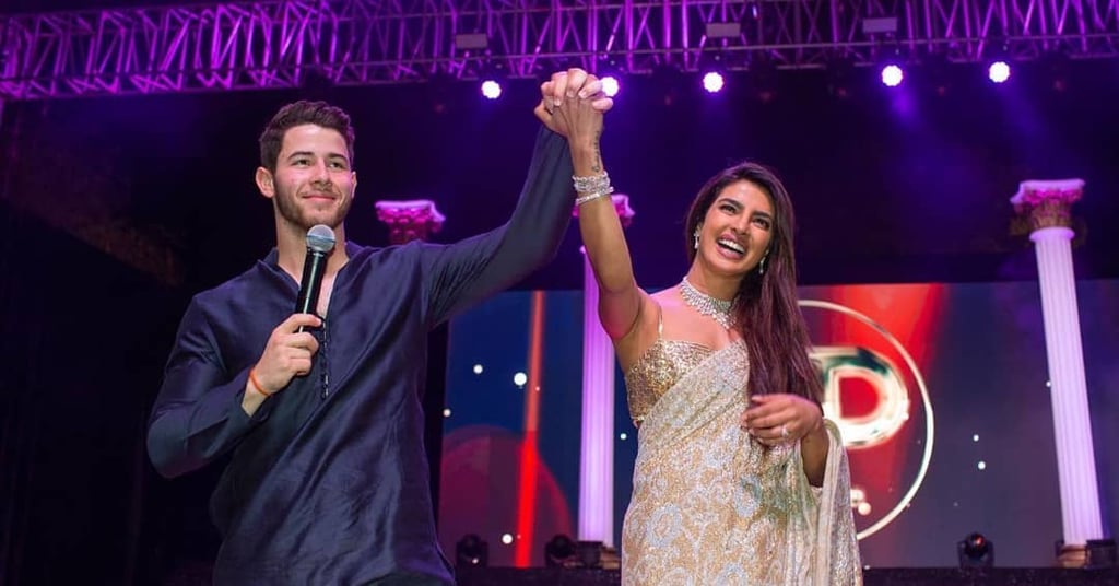 priyanka chopra sangeet outfit