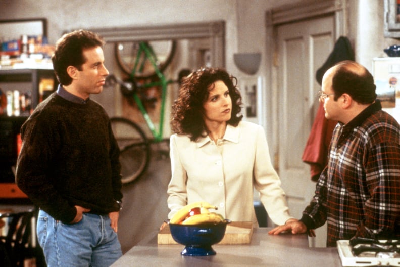 SEINFELD, Jerry Seinfeld, Julia Louis-Dreyfus, Jason Alexander, Season 9, 1990 - 1998. (c) Columbia TriStar Television/ Courtesy: Everett Collection.