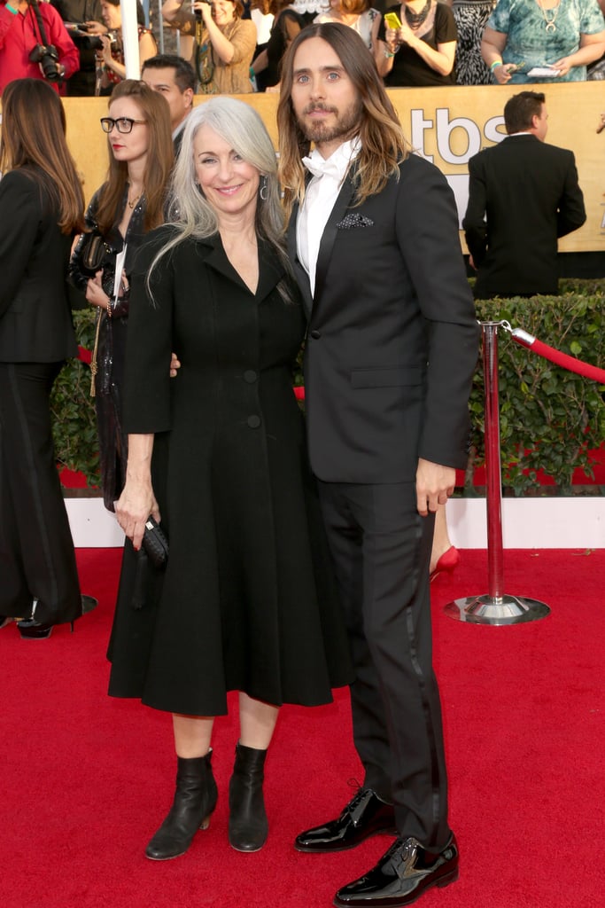 Jared Leto's beautiful mother, Constance, served as his date to the SAG Awards. See the sweet things the actor had to say about his mom at the Oscars Nominee Luncheon recently.