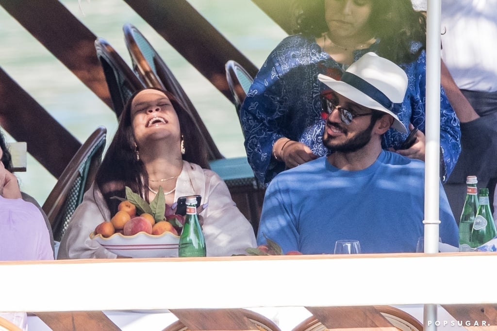 Rihanna and Hassan Jameel in Italy Pictures June 2019